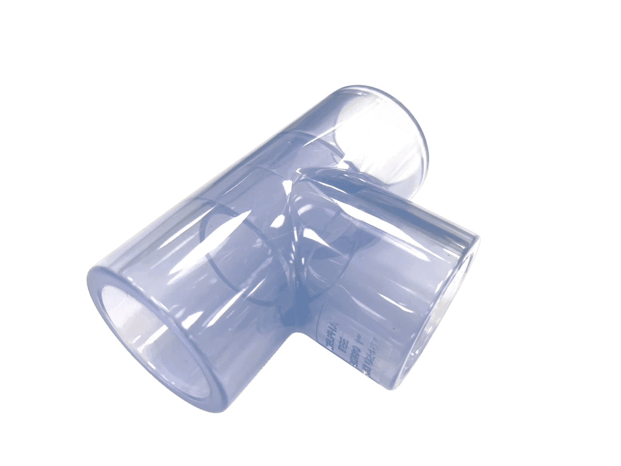 Clear PVC 透明正三通