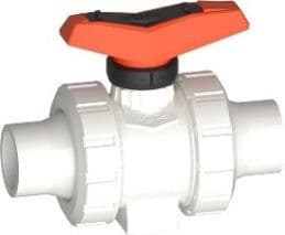 PVDF 雙由任球閥 FKM