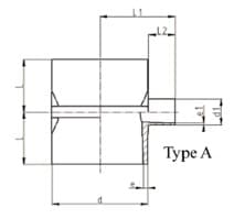 PVDF HP 異徑三通